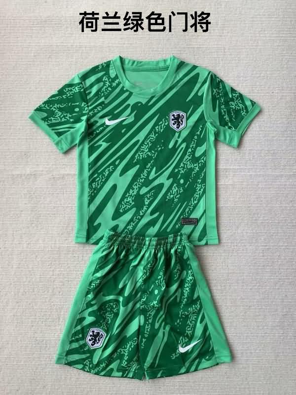 Netherlands Soccer Jersey Goalkeeper Green Replica 2024
