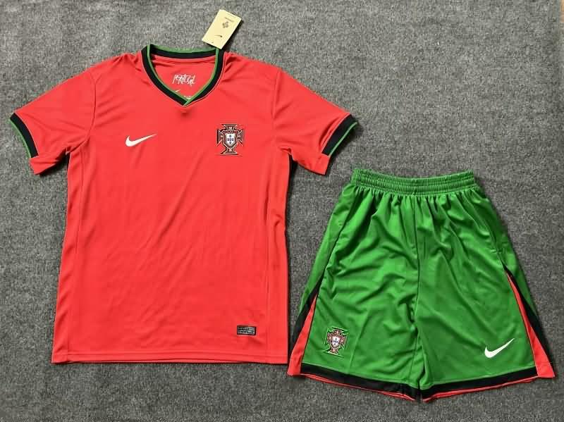 Portugal Soccer Jersey Home Replica 2024