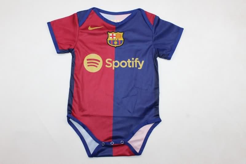 Baby Barcelona Soccer Jersey Home Replica 24/25