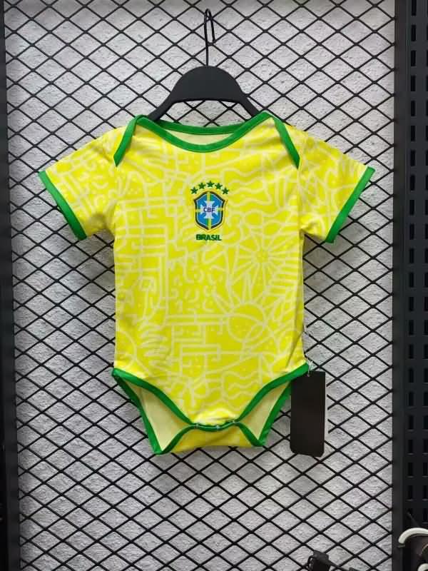 Baby Brazil Soccer Jersey Copa America Home Replica 2024