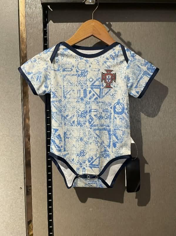 Baby Portugal Soccer Jersey Away Replica 2024