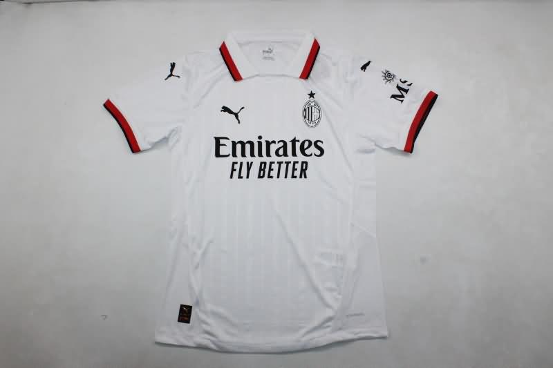 AC Milan Soccer Jersey Away (Player) 24/25