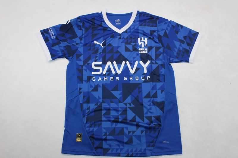 Al Hilal Soccer Jersey Home Replica 24/25