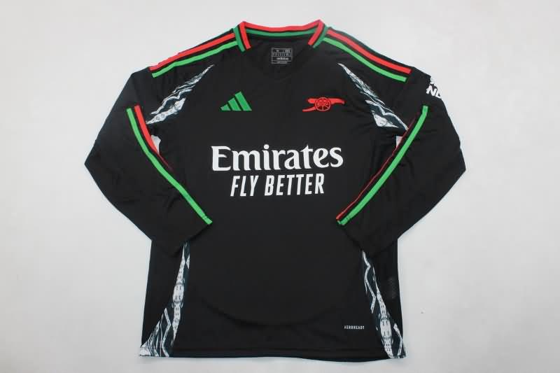 Arsenal Soccer Jersey Away Long Sleeve Replica 24/25