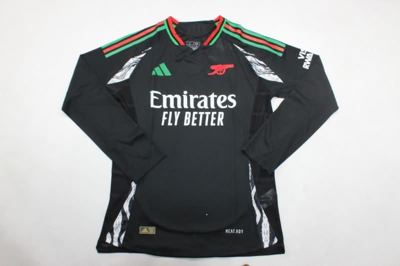 Arsenal Soccer Jersey Away Long Sleeve (Player) 24/25