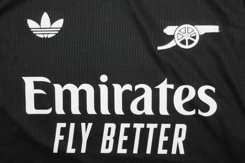 Arsenal Soccer Jersey Goalkeeper Black Replica 24/25