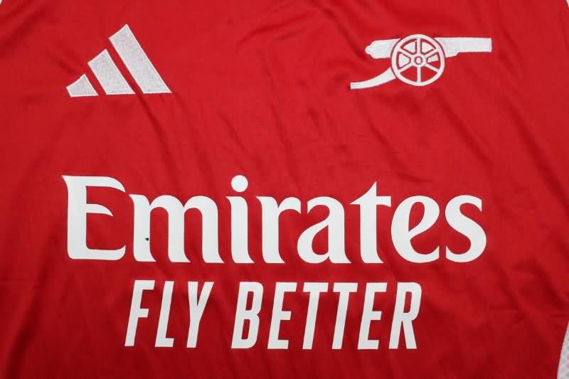 Arsenal Soccer Jersey Home Long Sleeve Replica 24/25