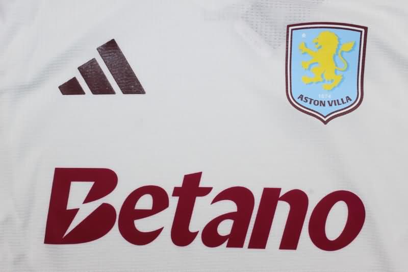 Aston Villa Soccer Jersey Away (Player) 24/25