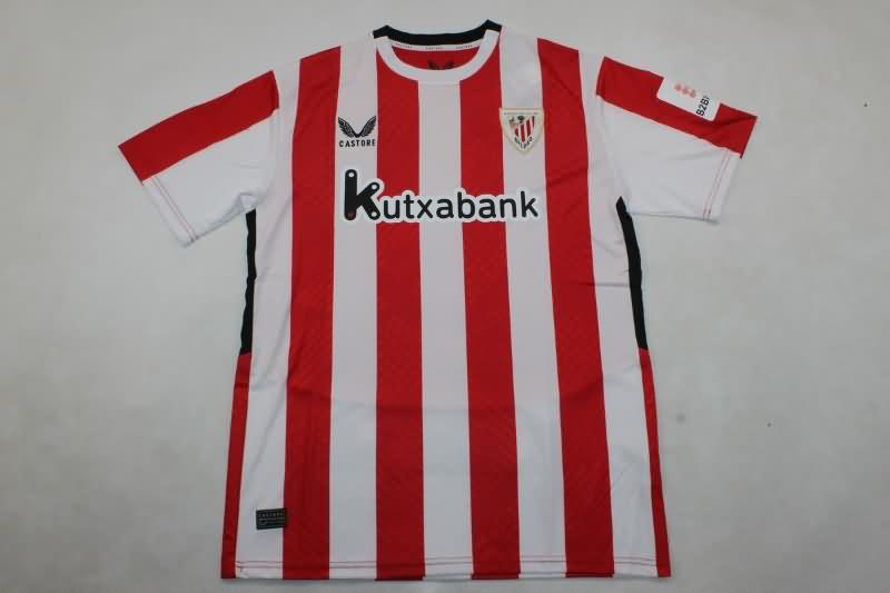 Athletic Bilbao Soccer Jersey Home Replica 24/25