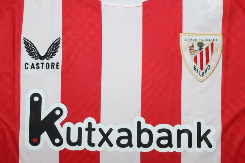 Athletic Bilbao Soccer Jersey Home Replica 24/25