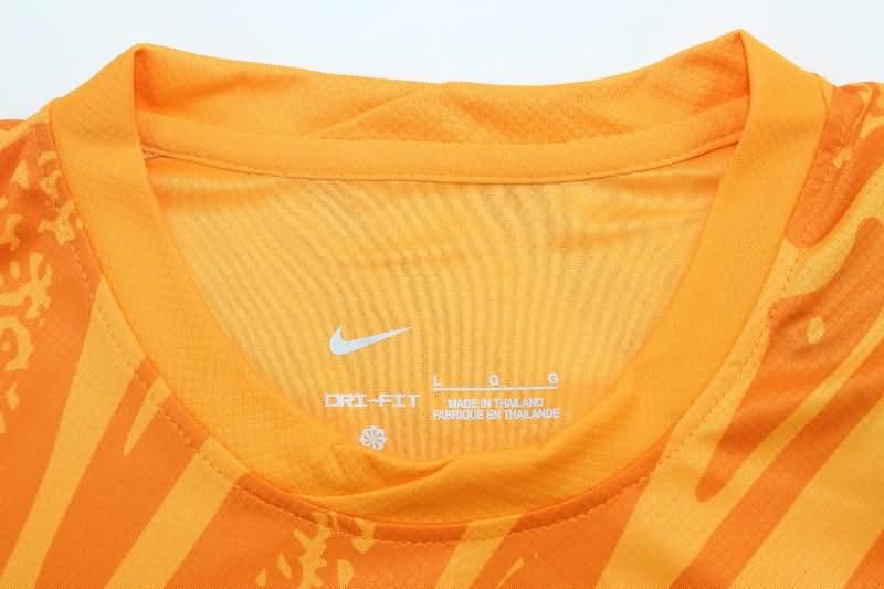 Atletico Madrid Soccer Jersey Goalkeeper Orange Replica 24/25