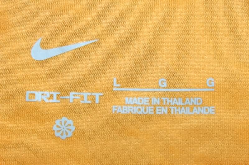 Atletico Madrid Soccer Jersey Goalkeeper Orange Replica 24/25
