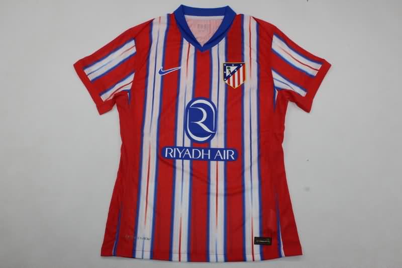 Atletico Madrid Soccer Jersey Home (Player) 24/25
