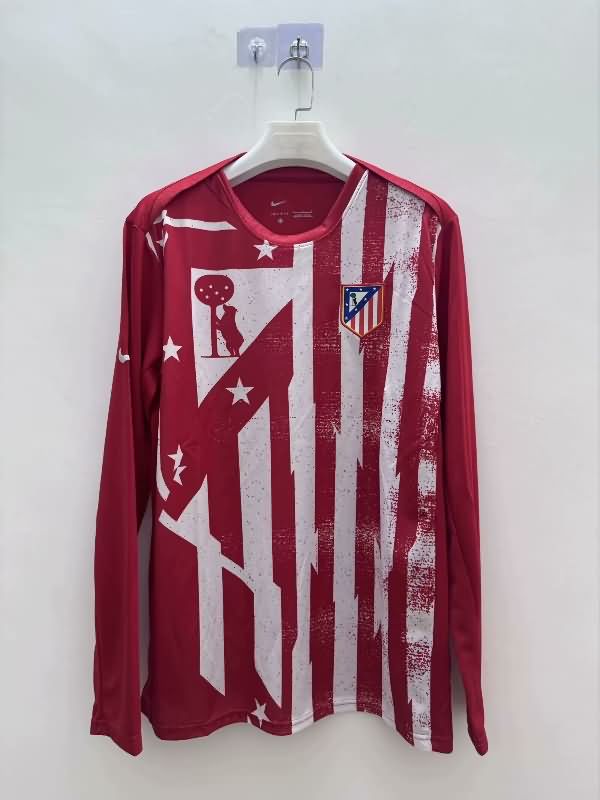 AAA Quality Atletico Madrid 24/25 Training Long Sleeve Soccer Jersey 02