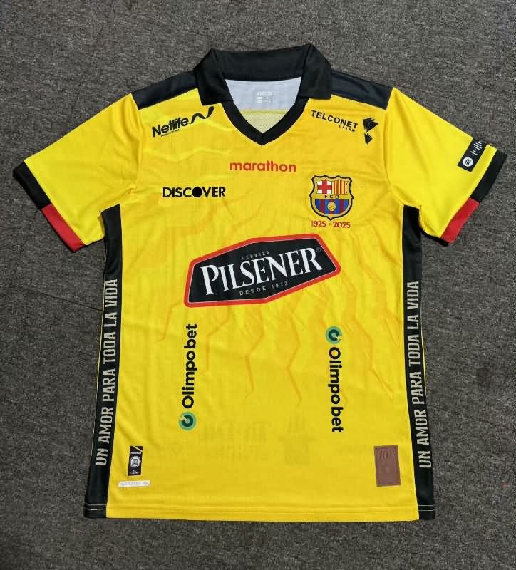 Barcelona Soccer Jersey Anniversary Replica 100th