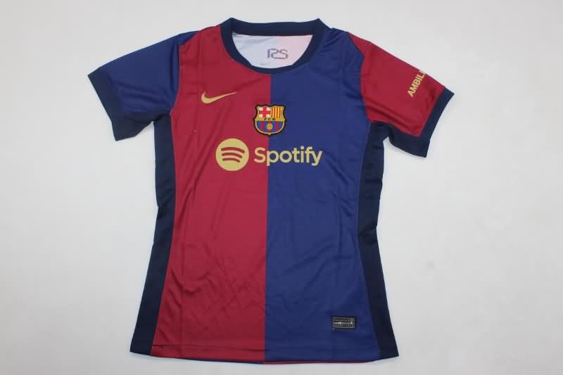 Barcelona Soccer Jersey Home Women Replica 24/25