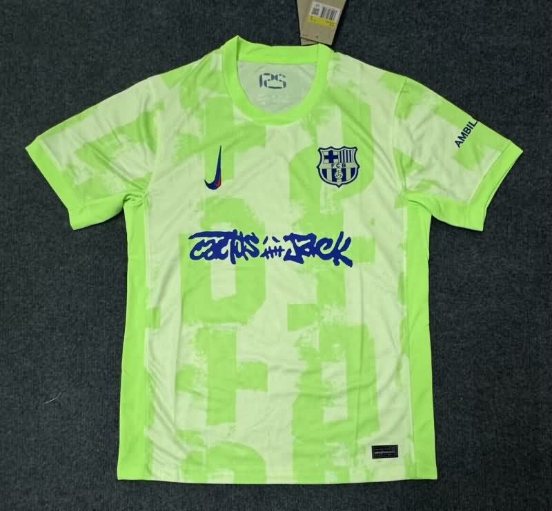 AAA Quality Barcelona 24/25 Third Soccer Jersey Sponsor 03