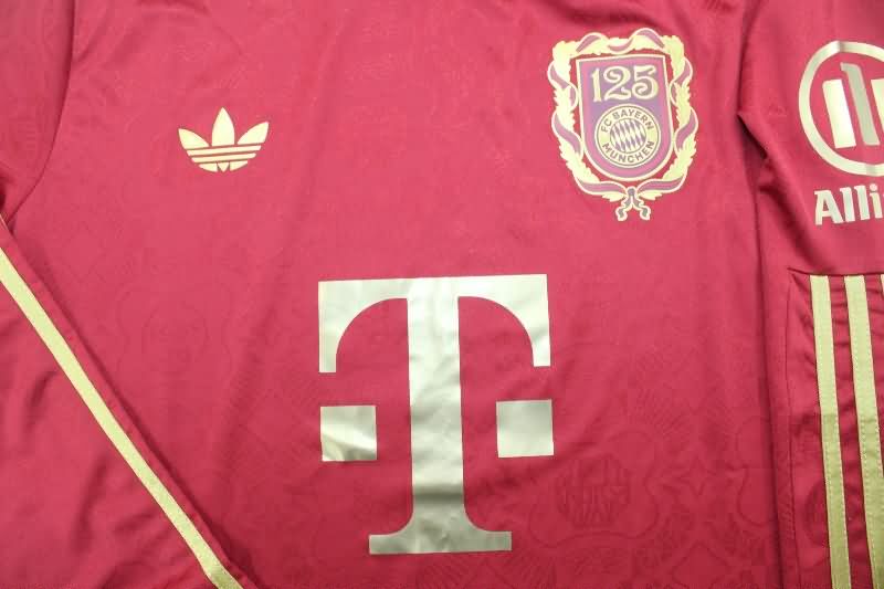 Bayern Munich Soccer Jersey Anniversary Long Sleeve (Player) 125th