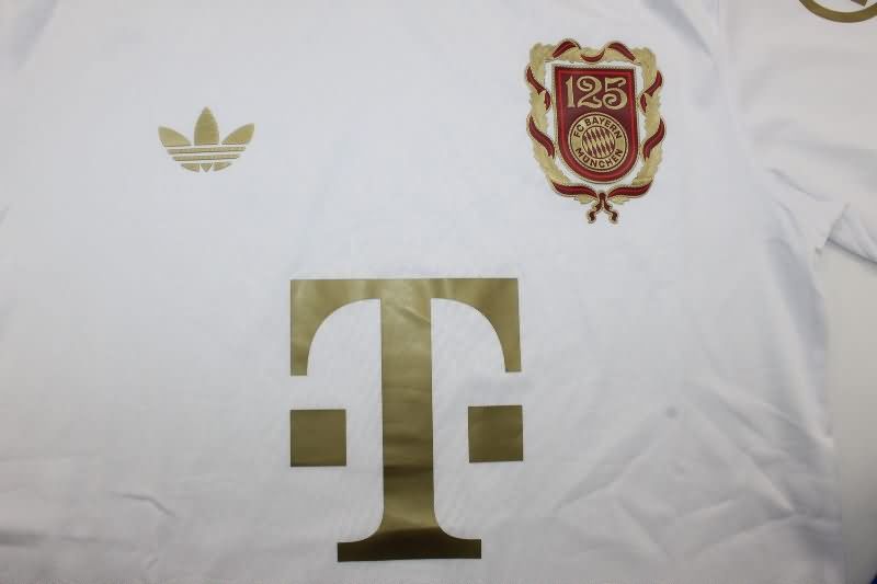 Bayern Munich Soccer Jersey Anniversary White Replica 125th