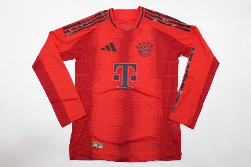 Bayern Munich Soccer Jersey Home Long Sleeve (Player) 24/25