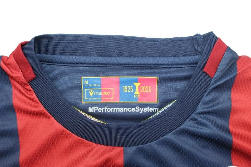 Bologna Soccer Jersey Home Replica 24/25