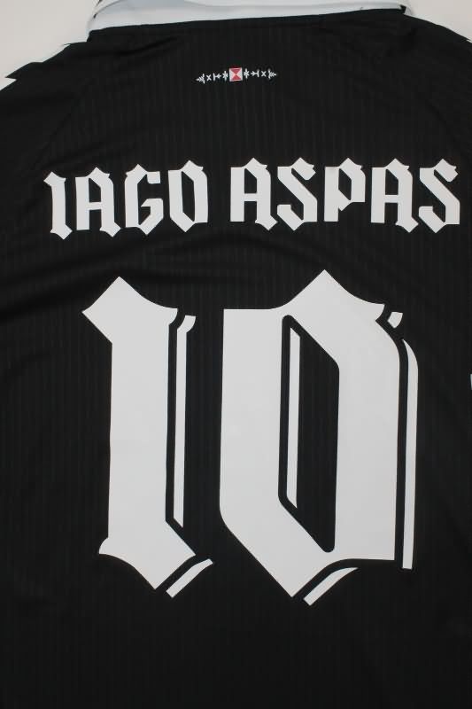 AAA Quality Celta 100th Anniversary Black Soccer Jersey