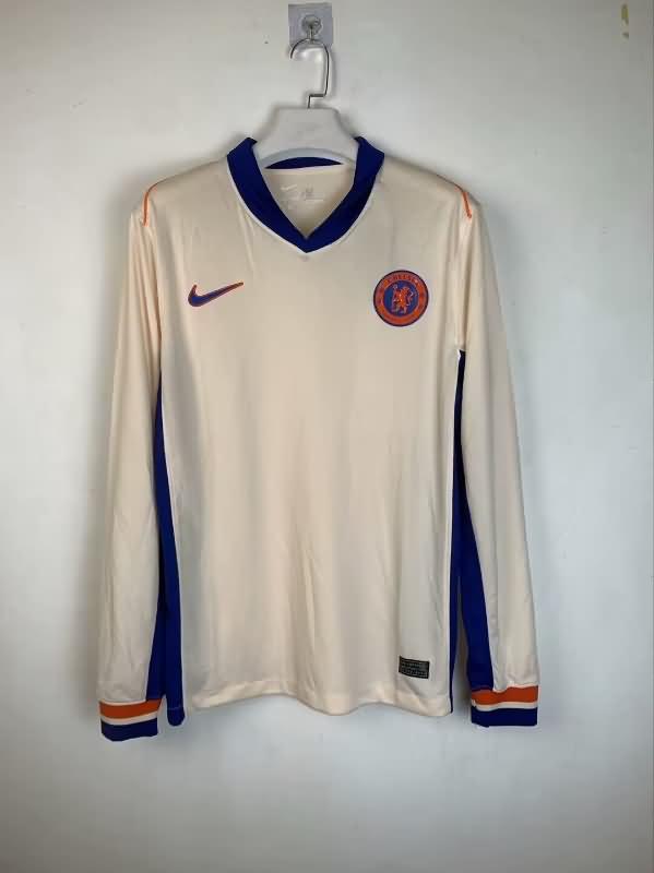 Chelsea Soccer Jersey Away Long Sleeve Replica 24/25