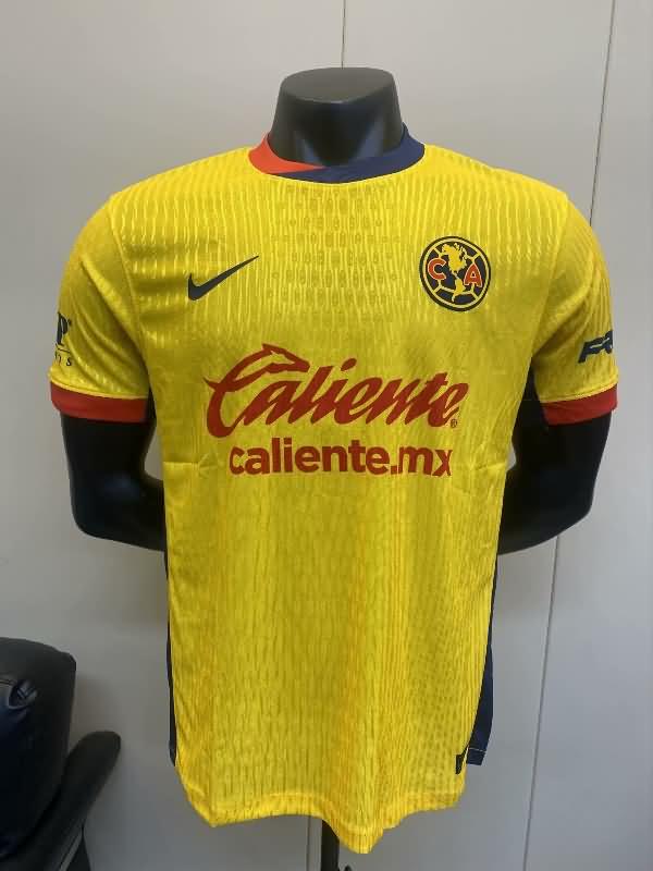 Club America Soccer Jersey Home (Player) 24/25