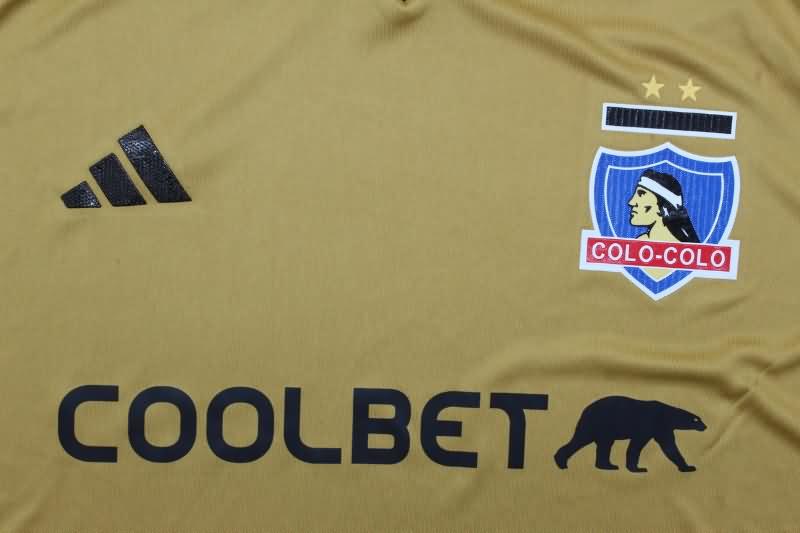 Colo Colo Soccer Jersey Gold Replica 2024