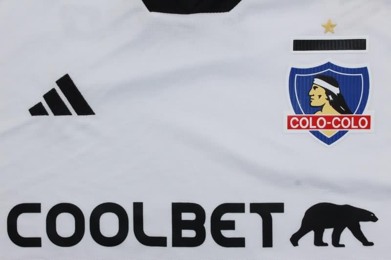Colo Colo Soccer Jersey Home Replica 2024