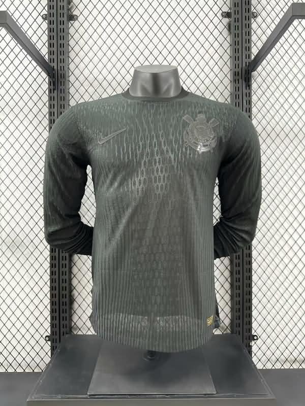 Corinthians Soccer Jersey Away Long Sleeve (Player) 2024