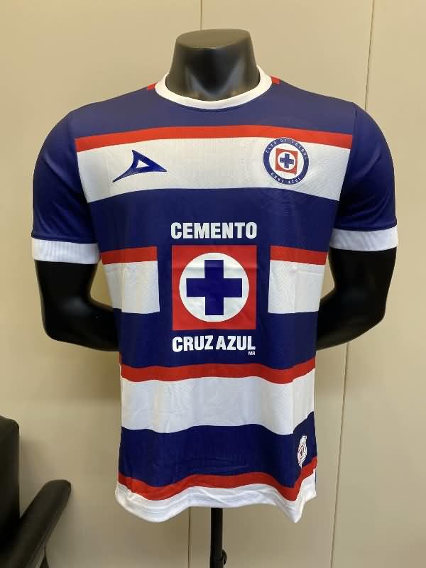 Cruz Azul Soccer Jersey Goalkeeper Blue (Player) 24/25