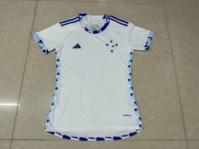 Cruzeiro Soccer Jersey Away Women Replica 2024