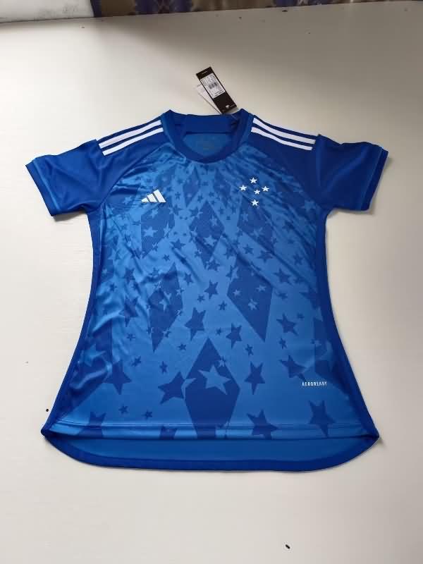 Cruzeiro Soccer Jersey Home Women Replica 2024