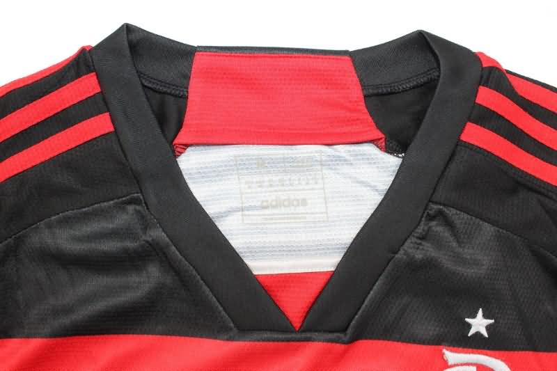 Flamengo Soccer Jersey Home Long Sleeve Replica 2024