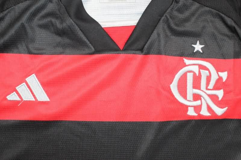 Flamengo Soccer Jersey Home Long Sleeve Replica 2024