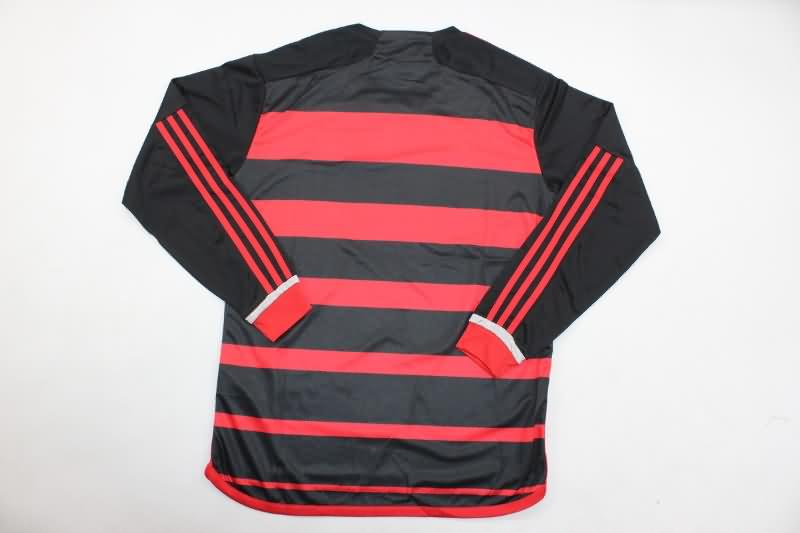 Flamengo Soccer Jersey Home Long Sleeve Replica 2024