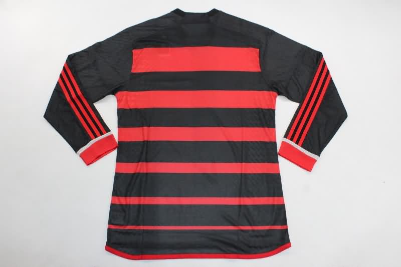 Flamengo Soccer Jersey Home Long Sleeve (Player) 2024