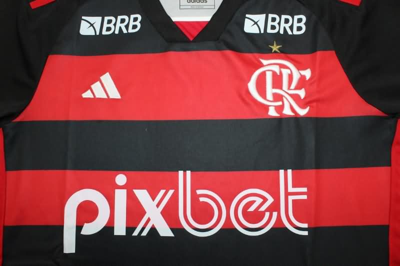 Flamengo Soccer Jersey Home Replica 2024