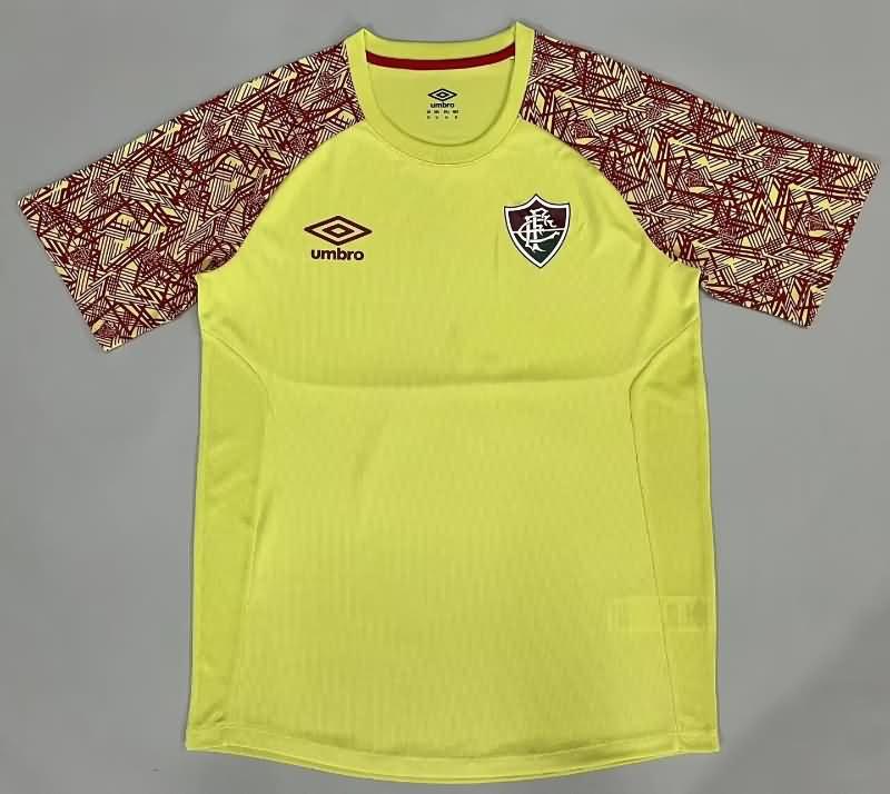 Fluminense Soccer Jersey Goalkeeper Yellow Replica 2024