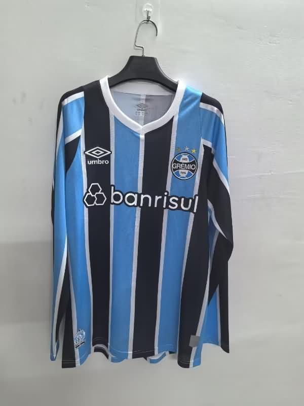 Gremio Soccer Jersey Home Long Sleeve Replica 2024