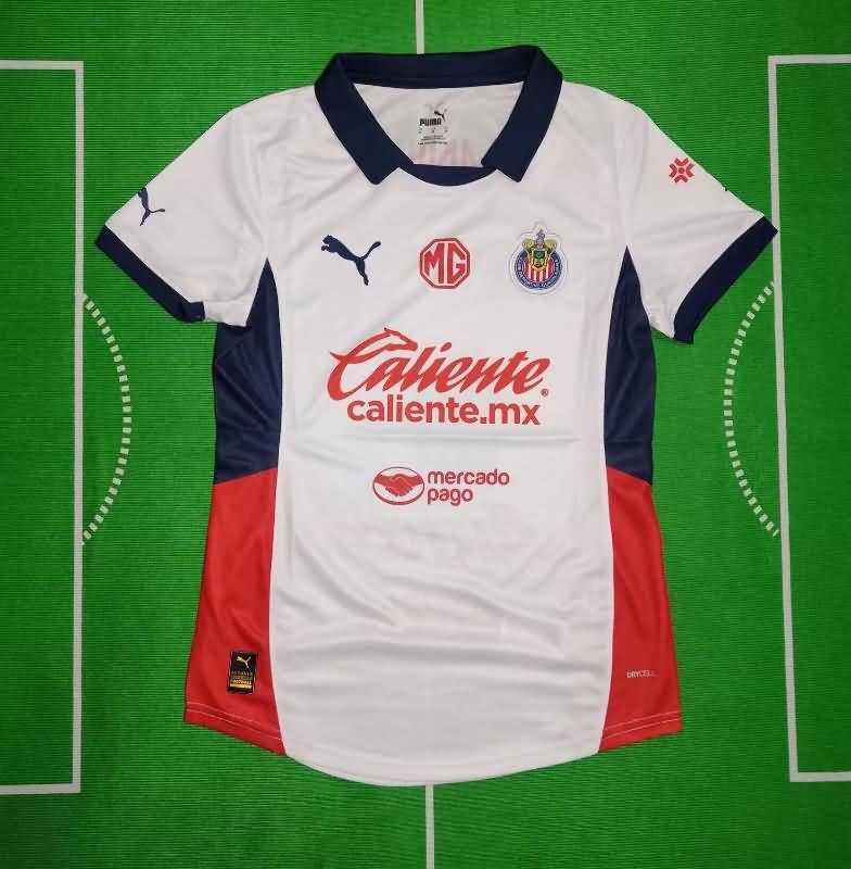 Guadalajara Soccer Jersey Away Women Replica 24/25