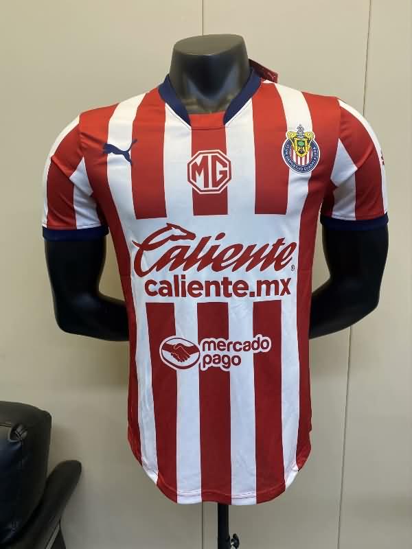 Guadalajara Soccer Jersey Home (Player) 24/25
