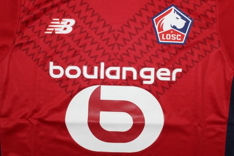 Lille Soccer Jersey Home (Player) 24/25