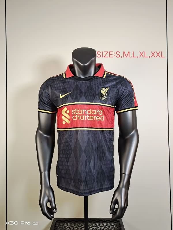 AAA Quality Liverpool 24/25 Black Soccer Jersey (Player)