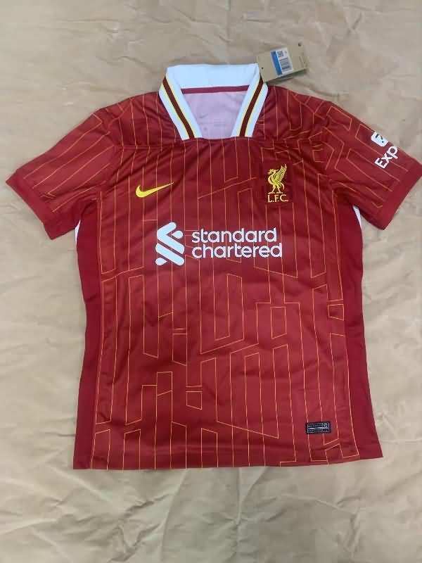 Liverpool Soccer Jersey Home Replica 24/25