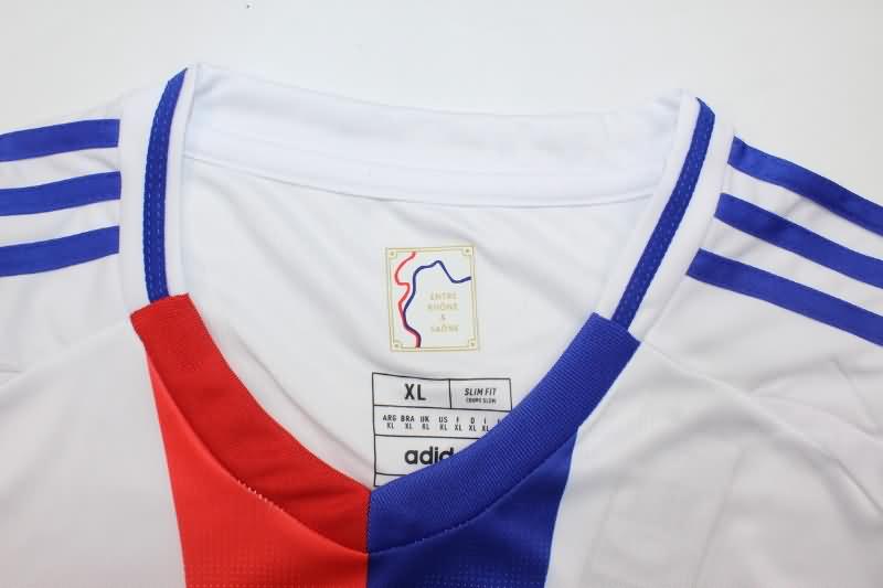 Lyon Soccer Jersey Home Replica 24/25