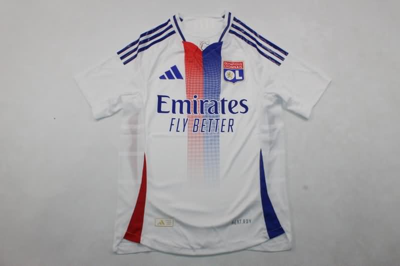 Lyon Soccer Jersey Home (Player) 24/25
