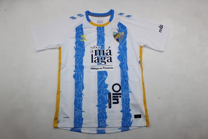Malaga Soccer Jersey Home Replica 24/25
