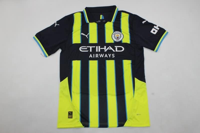 Manchester City Soccer Jersey Away Replica 24/25